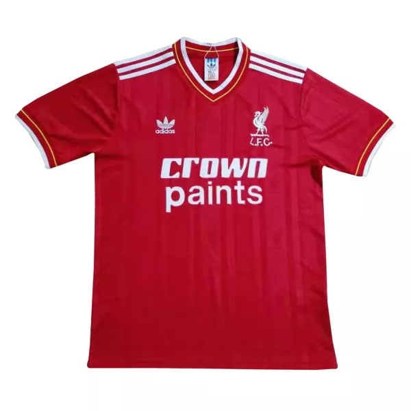 Heimtrikot Thailand Liverpool Retro 1984 1985 Rote Günstige Fußballtrikots